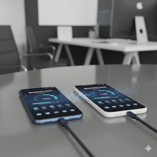 Ek mobile se dusre mobile me data transfer kaise kare